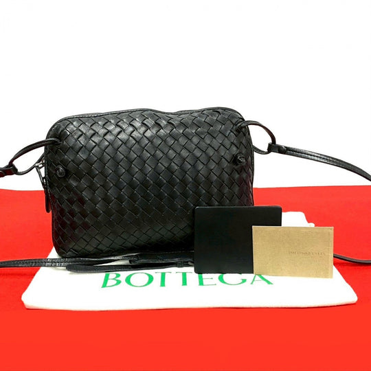 BOTTEGAVENETA Shoulder Bag leather black