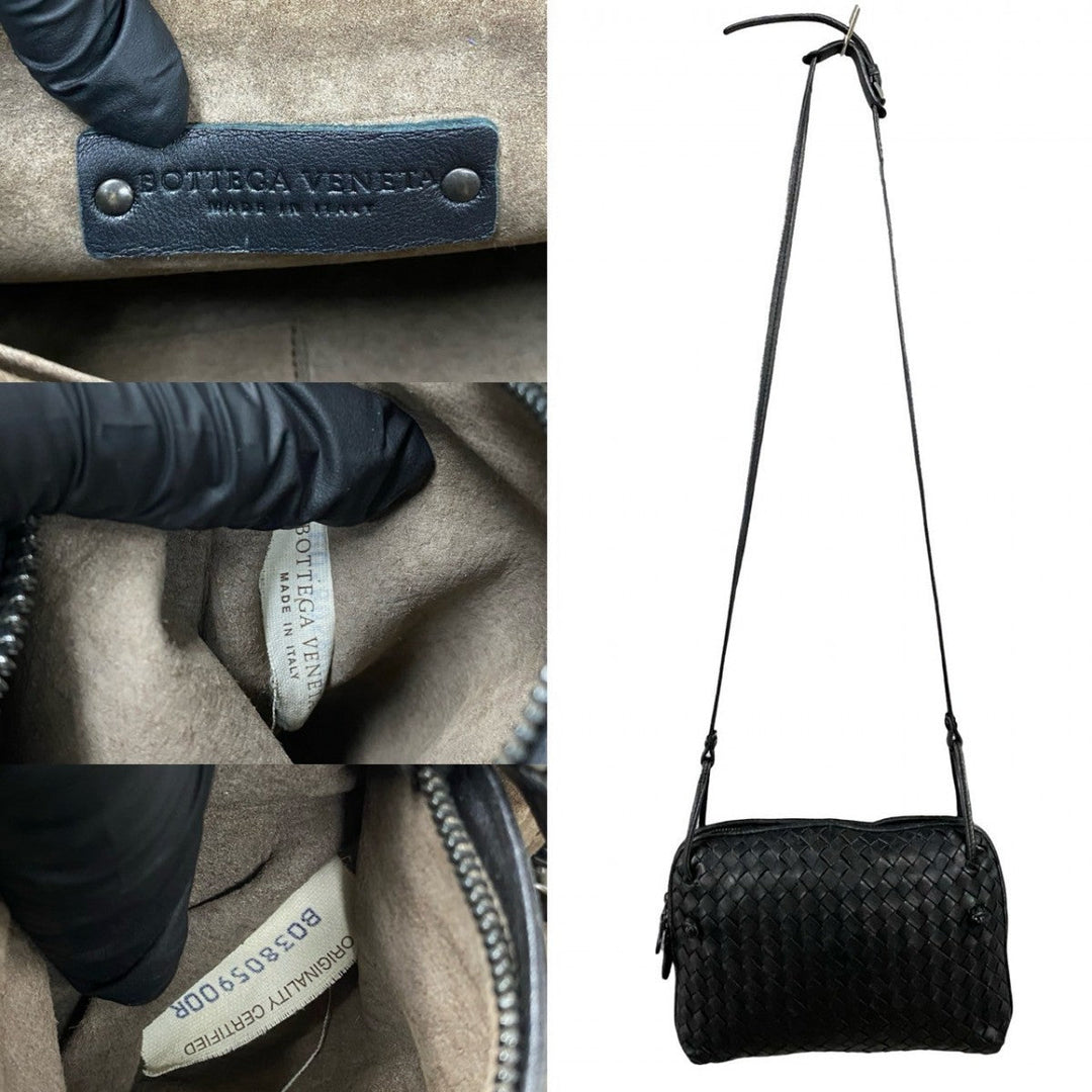 BOTTEGAVENETA Shoulder Bag leather black