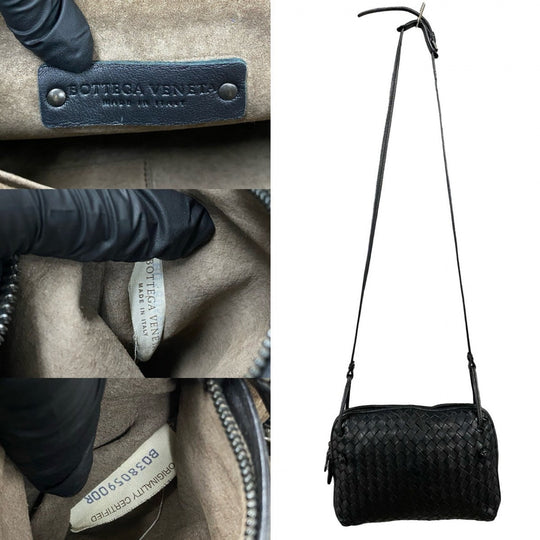 BOTTEGAVENETA Shoulder Bag leather black