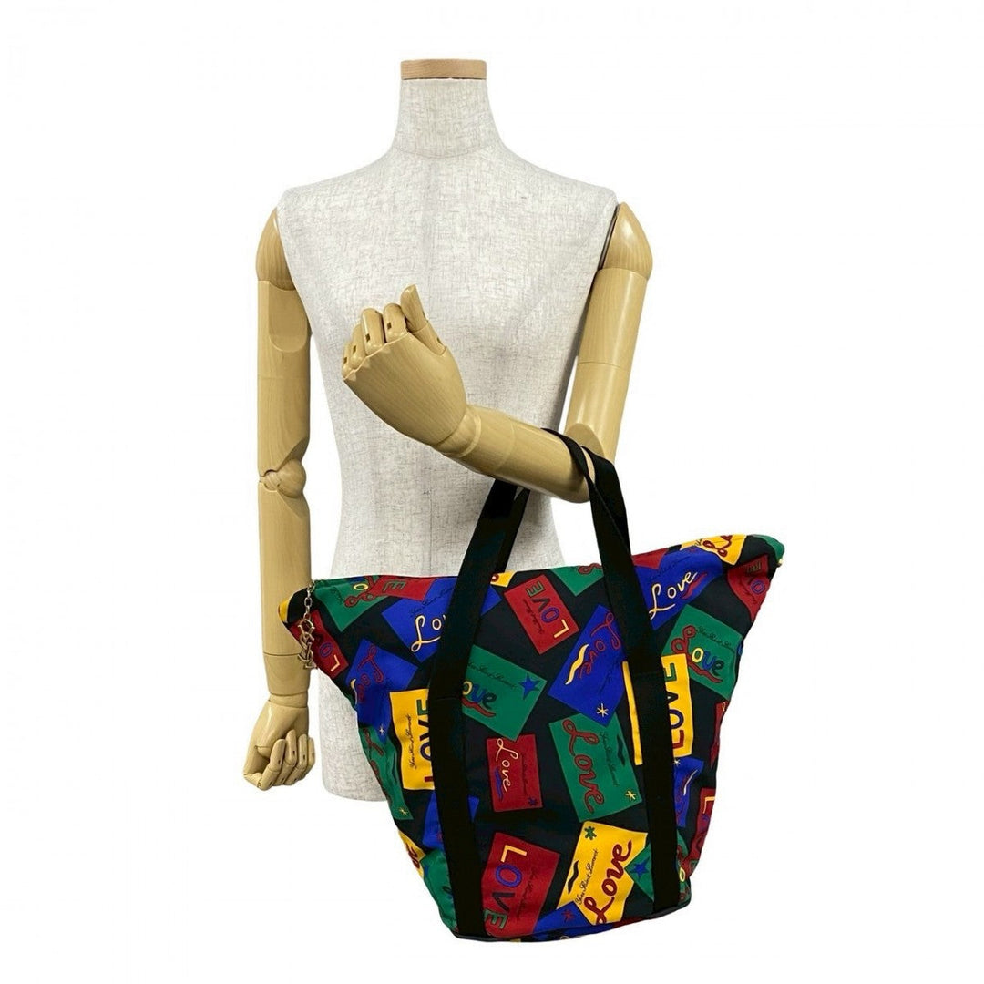 YVES SAINT LAURENT Tote Bag Nylon multicolor LOVE