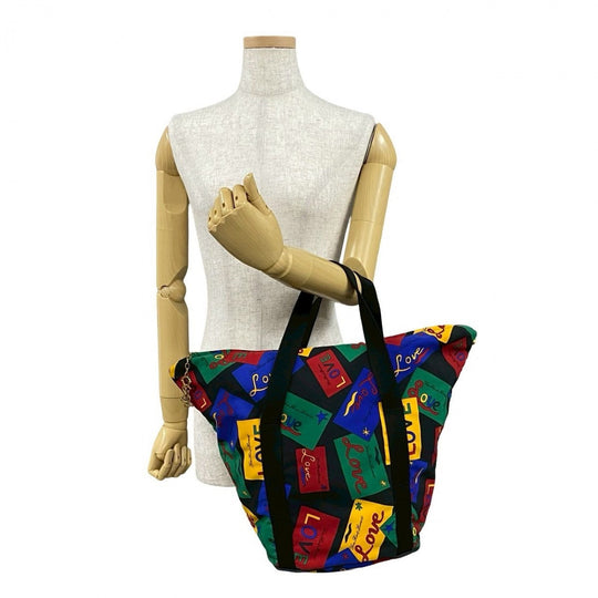 YVES SAINT LAURENT Tote Bag Nylon multicolor LOVE