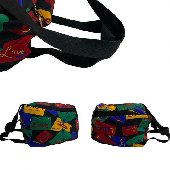 YVES SAINT LAURENT Tote Bag Nylon multicolor LOVE