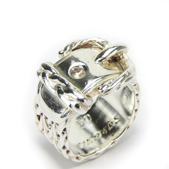 HERMES Ring Silver925 Silver Diane 50