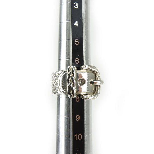 HERMES Ring Silver925 Silver Diane 50