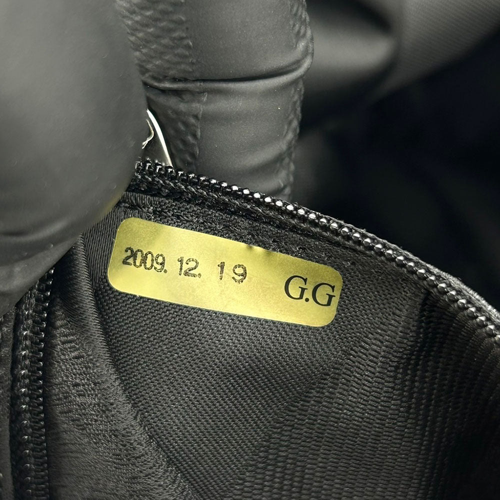 CHANEL Tote Bag Leather, Tweed black Portello Women Used Authentic