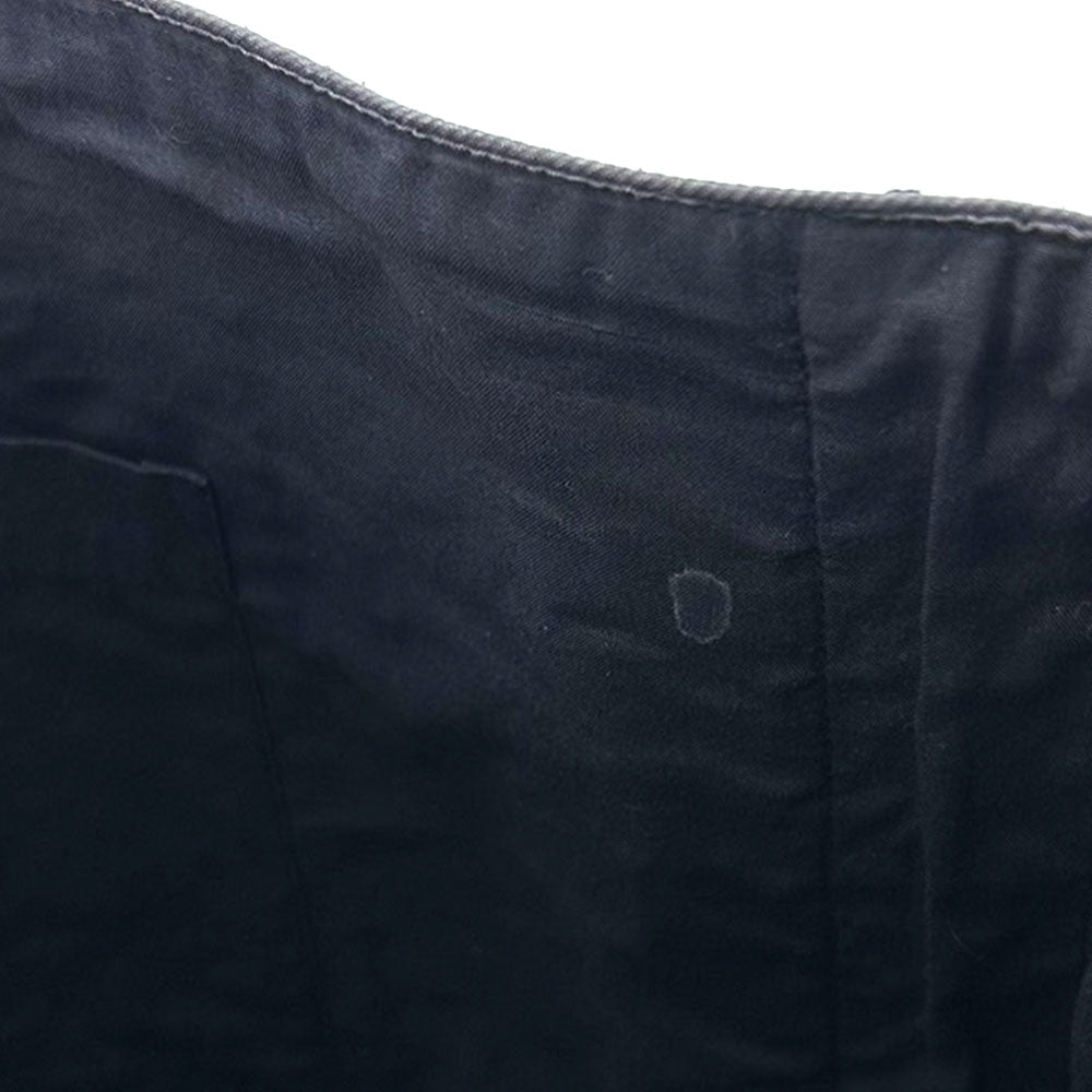 HERMES Tote Bag Cotton canvas, leather black Amedaba GM unisex(Unisex) Used Authentic