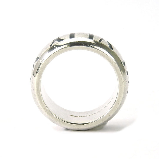 TIFFANY&Co. Ring Silver925 Silver Atlas Women Used Authentic