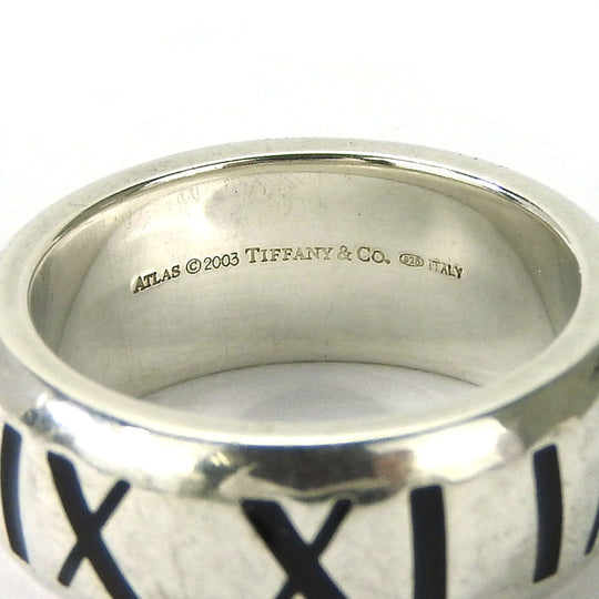 TIFFANY&Co. Ring Silver925 Silver Atlas Women Used Authentic