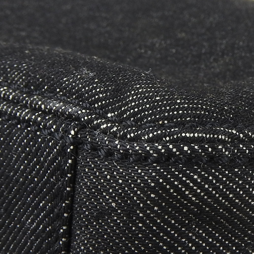 CHANEL Handbag Denim, Leather black Women Used Authentic