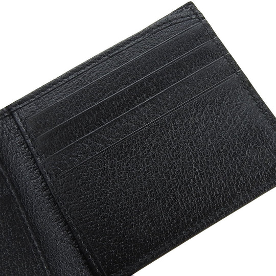 GUCCI Bill Compartment 428726 leather black unisex(Unisex) Used Authentic