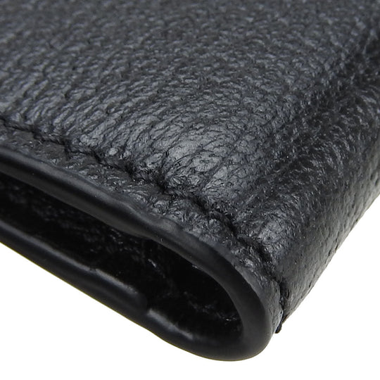 GUCCI Bill Compartment 428726 leather black unisex(Unisex) Used Authentic