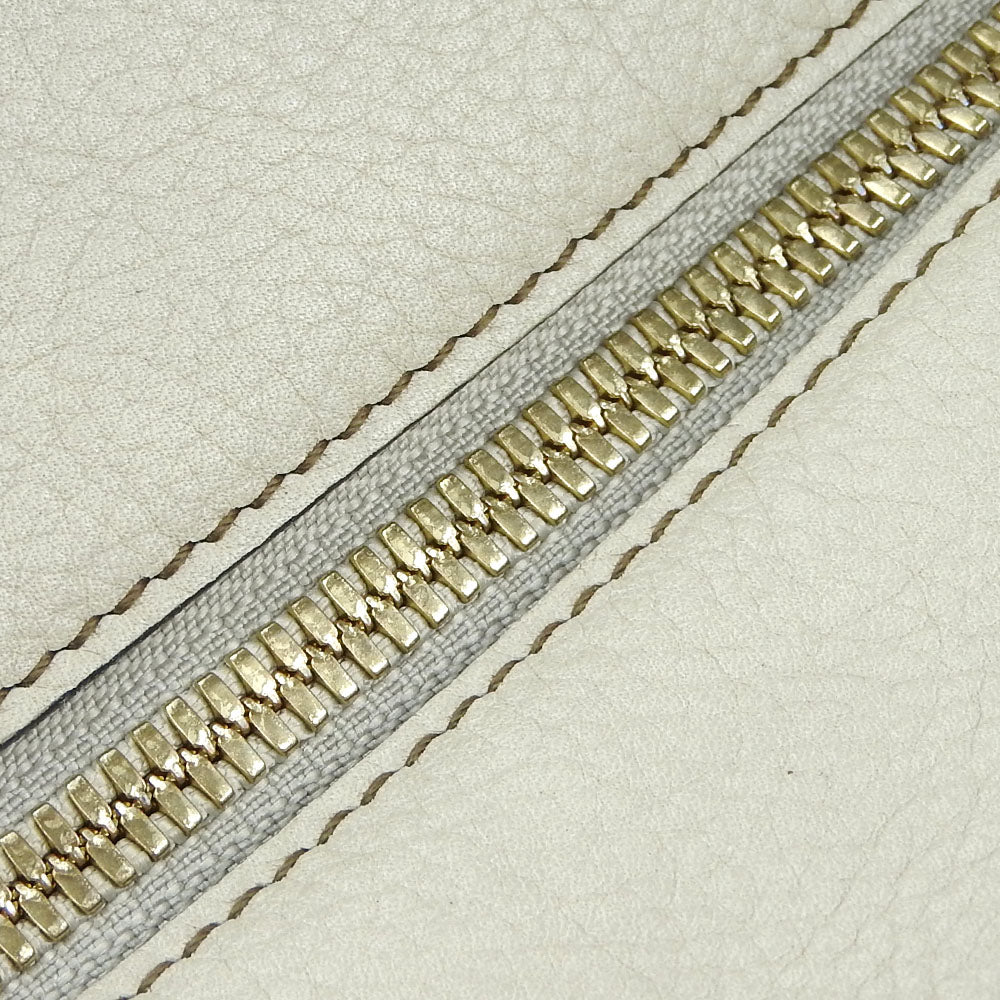LOEWE Handbag leather beige Americana 28 Women Used Authentic