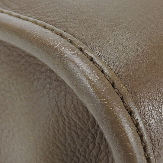 LOEWE Handbag leather beige Americana 28 Women Used Authentic