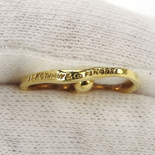 TIFFANY&Co. Necklace K18 yellow gold gold Apple Women Used Authentic