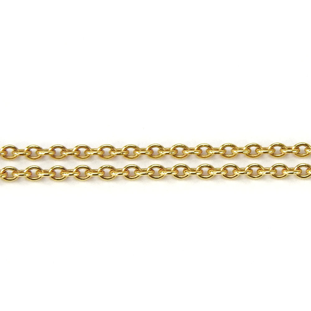 TIFFANY&Co. Necklace K18 yellow gold gold Apple Women Used Authentic