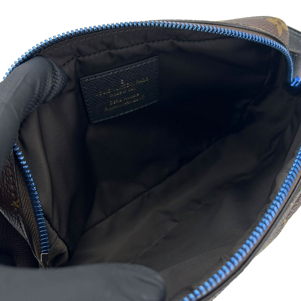 LOUIS VUITTON Waist bag M43828 Monogram Brown Pacific Bum Bag unisex(Unisex) Used Authentic