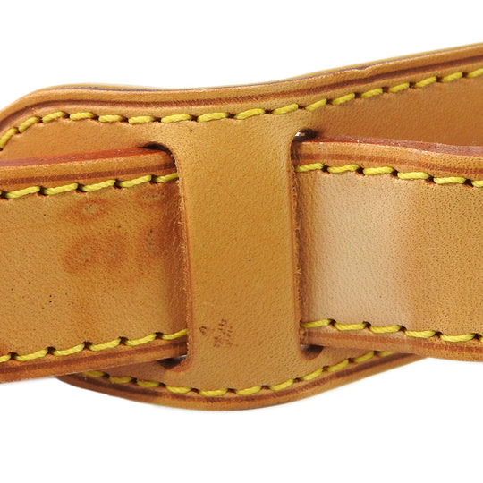 LOUIS VUITTON Shoulder strap Nume leather beige unisex(Unisex) Used Authentic