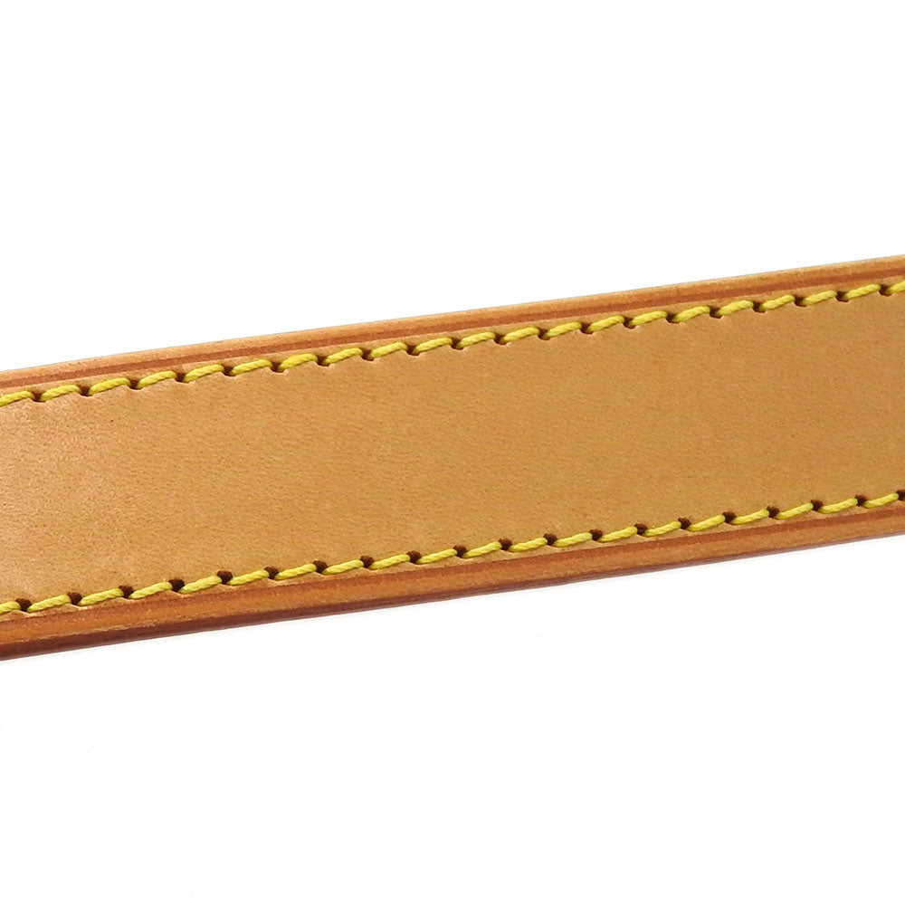 LOUIS VUITTON Shoulder strap Nume leather beige unisex(Unisex) Used Authentic