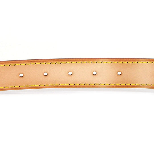 LOUIS VUITTON Shoulder strap Nume leather beige unisex(Unisex) Used Authentic