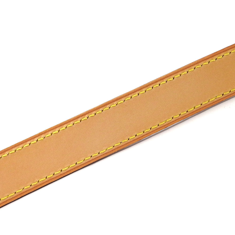 LOUIS VUITTON Shoulder strap Nume leather beige unisex(Unisex) Used Authentic