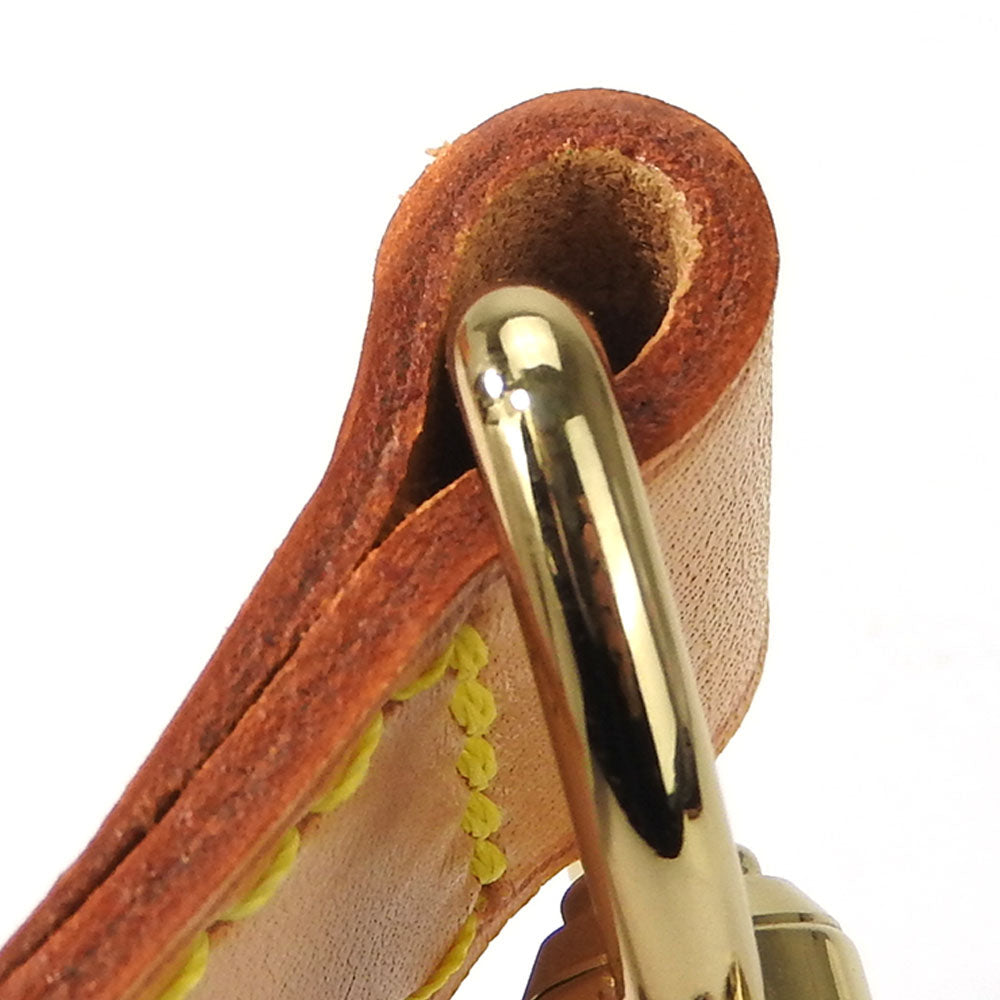 LOUIS VUITTON Shoulder strap Nume leather beige unisex(Unisex) Used Authentic