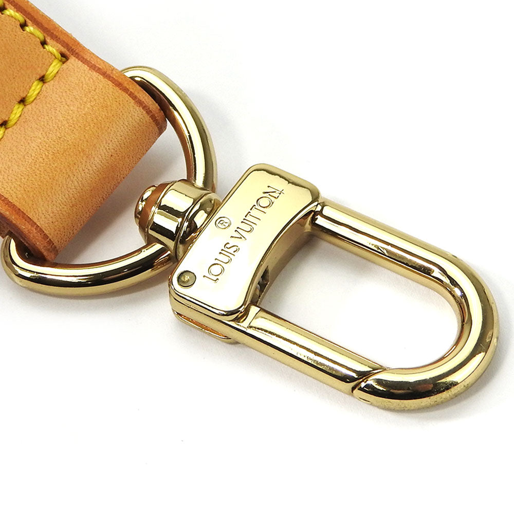 LOUIS VUITTON Shoulder strap Nume leather beige unisex(Unisex) Used Authentic