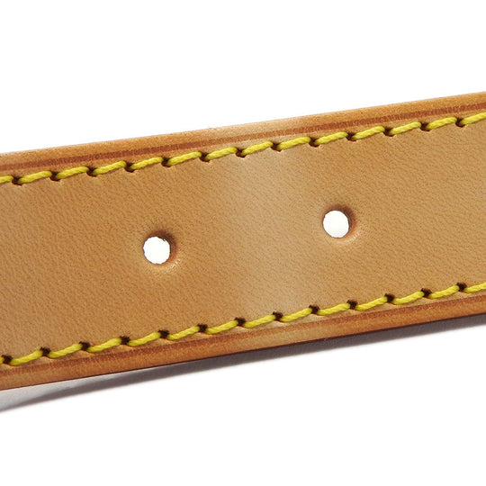 LOUIS VUITTON Shoulder strap Nume leather beige unisex(Unisex) Used Authentic