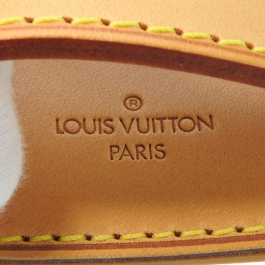 LOUIS VUITTON Shoulder strap Nume leather beige unisex(Unisex) Used Authentic