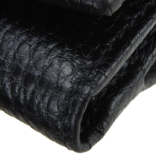 GUCCI Tri-fold wallet 644407 leather black GG Marmont unisex(Unisex) Used Authentic