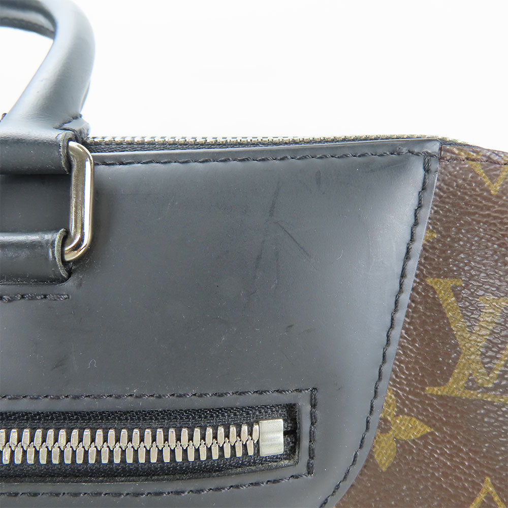 LOUIS VUITTON Business bag M54019 Monogram macacer Brown Porte Documan Jules PDJNM mens Used Authentic