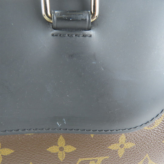 LOUIS VUITTON Business bag M54019 Monogram macacer Brown Porte Documan Jules PDJNM mens Used Authentic