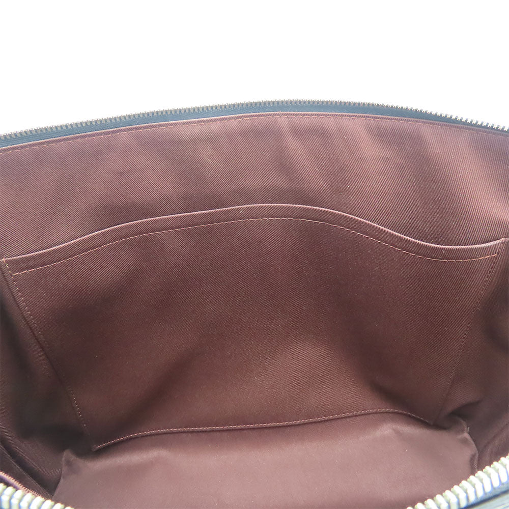 LOUIS VUITTON Business bag M54019 Monogram macacer Brown Porte Documan Jules PDJNM mens Used Authentic