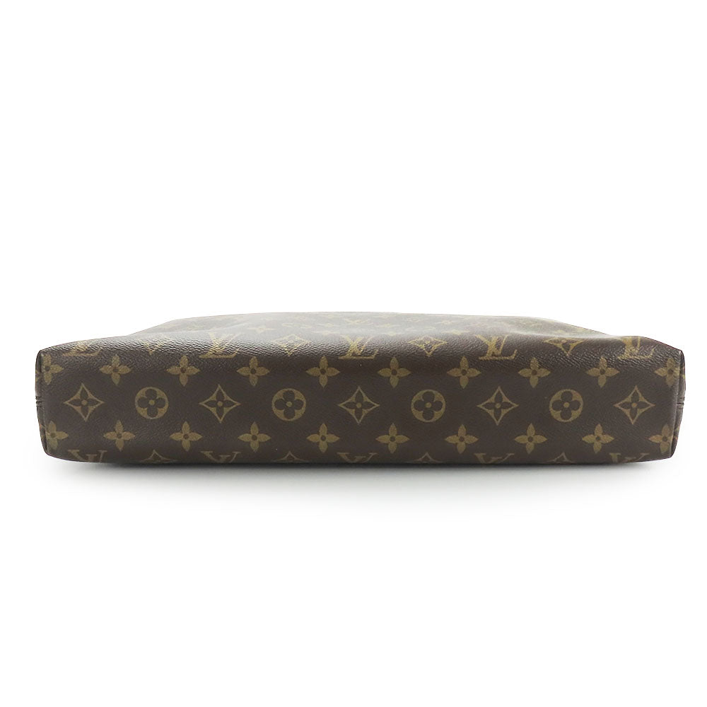 LOUIS VUITTON Business bag M54019 Monogram macacer Brown Porte Documan Jules PDJNM mens Used Authentic