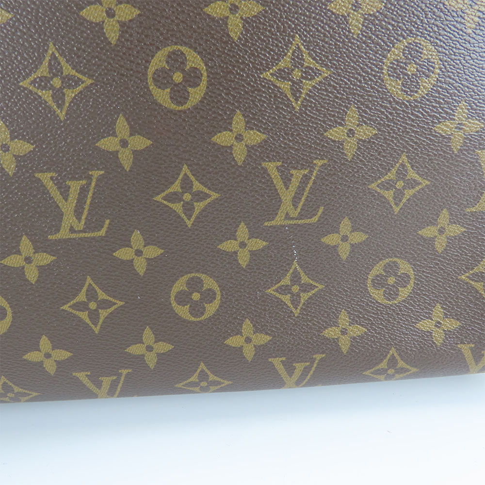 LOUIS VUITTON Business bag M54019 Monogram macacer Brown Porte Documan Jules PDJNM mens Used Authentic