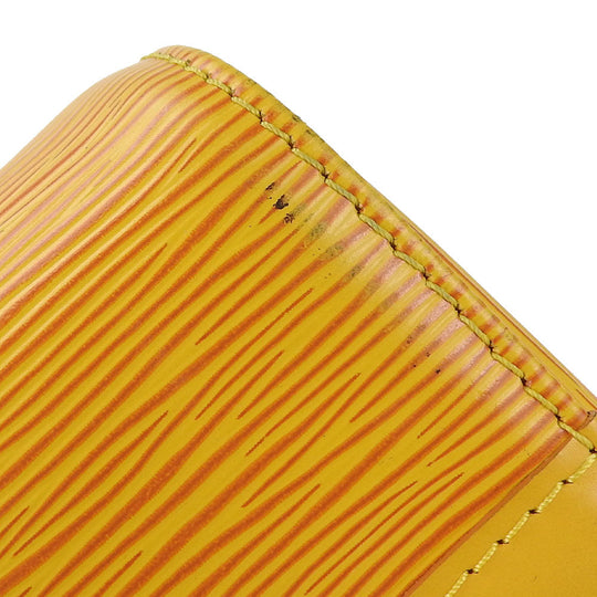 LOUIS VUITTON Handbag M43019 Epi Leather yellow Speedy 25 Women Used Authentic