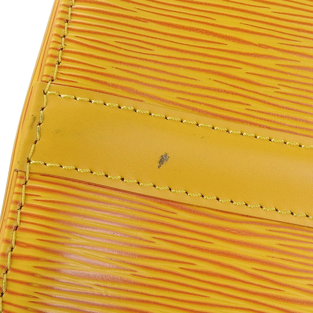 LOUIS VUITTON Handbag M43019 Epi Leather yellow Speedy 25 Women Used Authentic