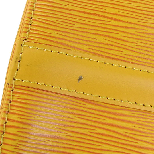 LOUIS VUITTON Handbag M43019 Epi Leather yellow Speedy 25 Women Used Authentic