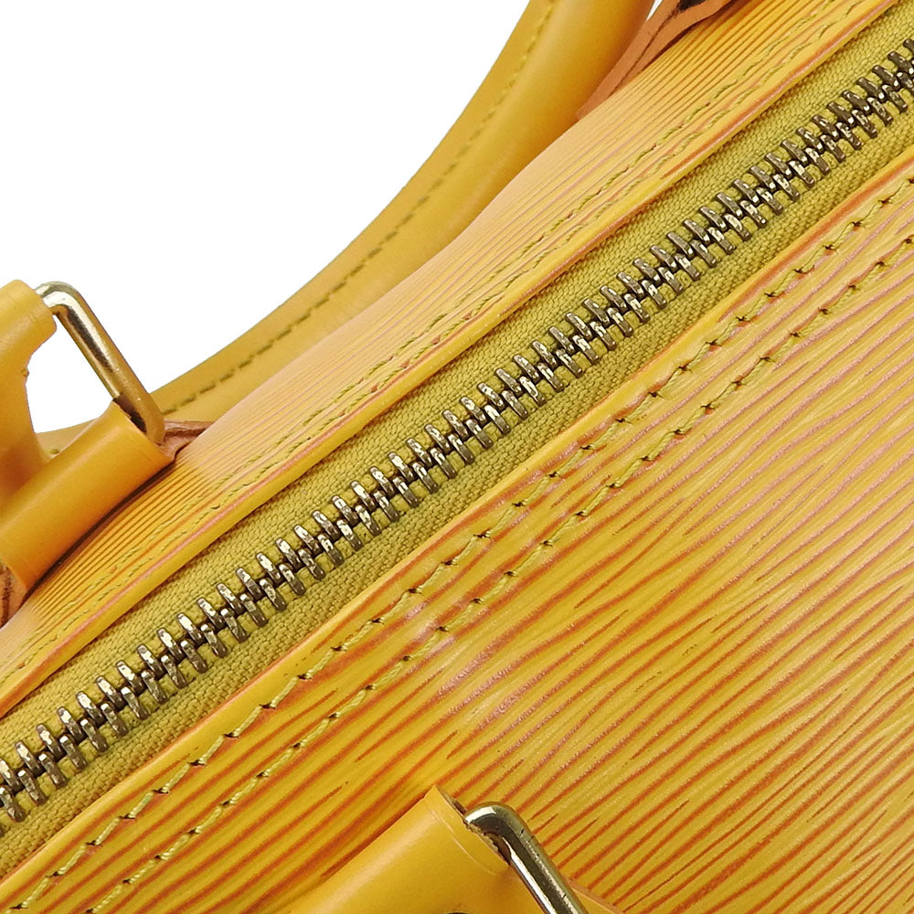 LOUIS VUITTON Handbag M43019 Epi Leather yellow Speedy 25 Women Used Authentic