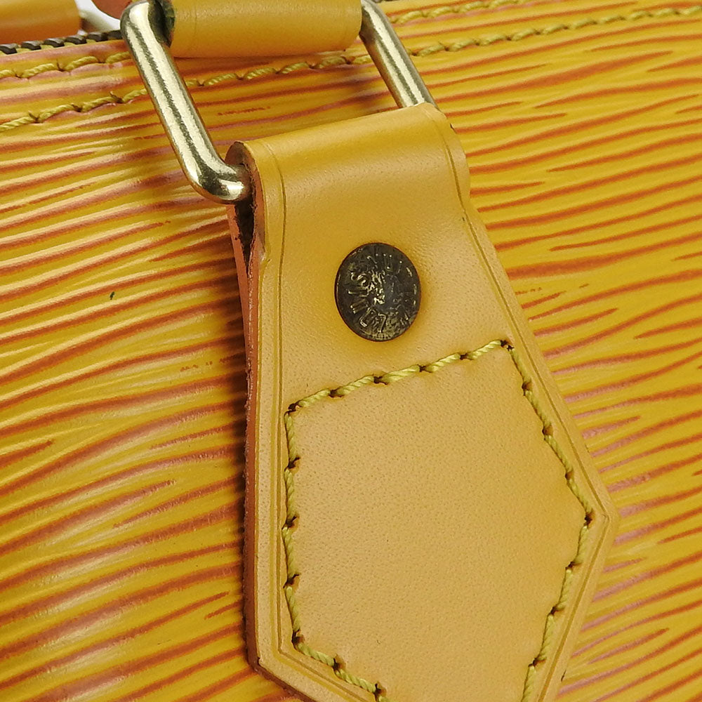 LOUIS VUITTON Handbag M43019 Epi Leather yellow Speedy 25 Women Used Authentic