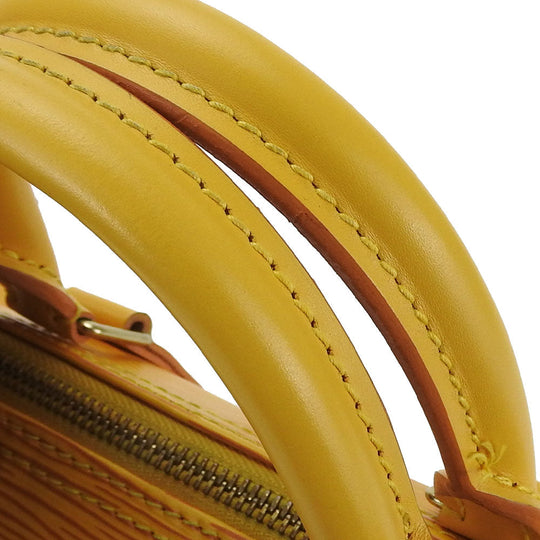 LOUIS VUITTON Handbag M43019 Epi Leather yellow Speedy 25 Women Used Authentic