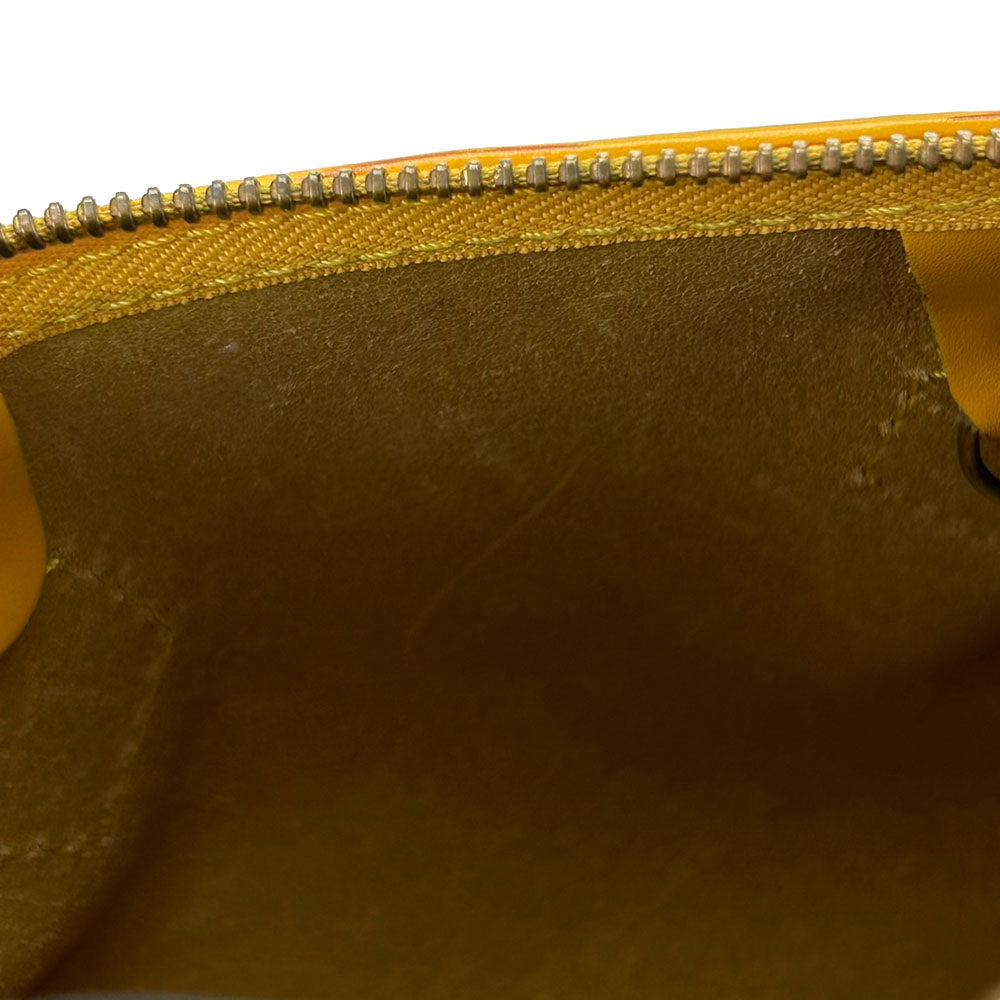 LOUIS VUITTON Handbag M43019 Epi Leather yellow Speedy 25 Women Used Authentic