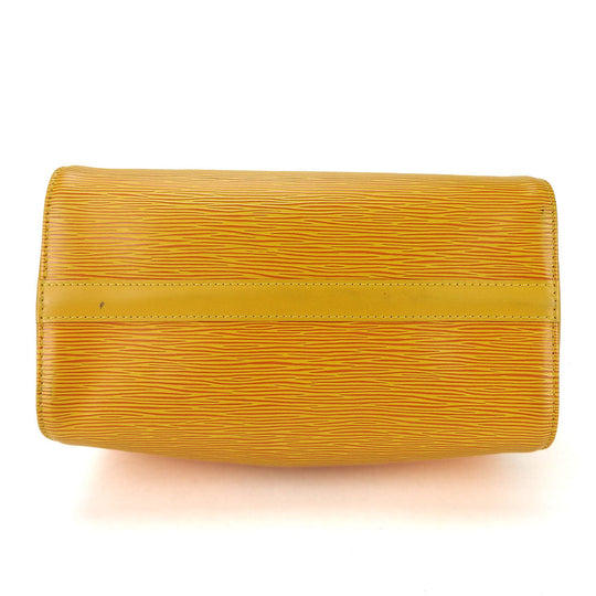 LOUIS VUITTON Handbag M43019 Epi Leather yellow Speedy 25 Women Used Authentic