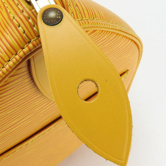 LOUIS VUITTON Handbag M43019 Epi Leather yellow Speedy 25 Women Used Authentic