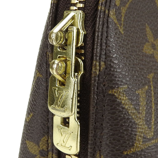 LOUIS VUITTON Handbag M51130 Monogram Brown Alma old model Women Used Authentic