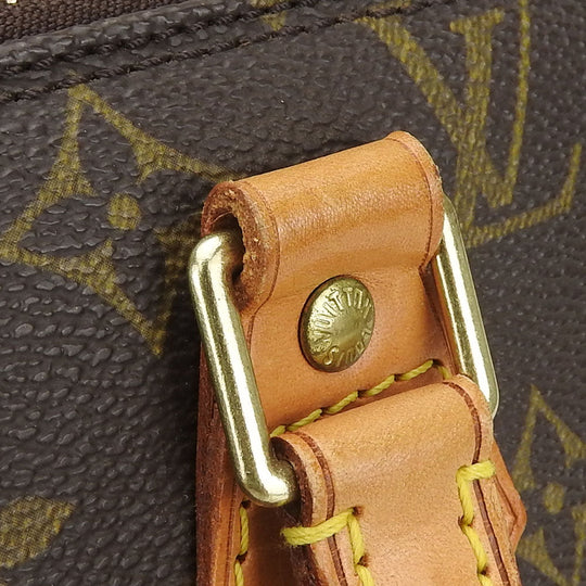LOUIS VUITTON Handbag M51130 Monogram Brown Alma old model Women Used Authentic