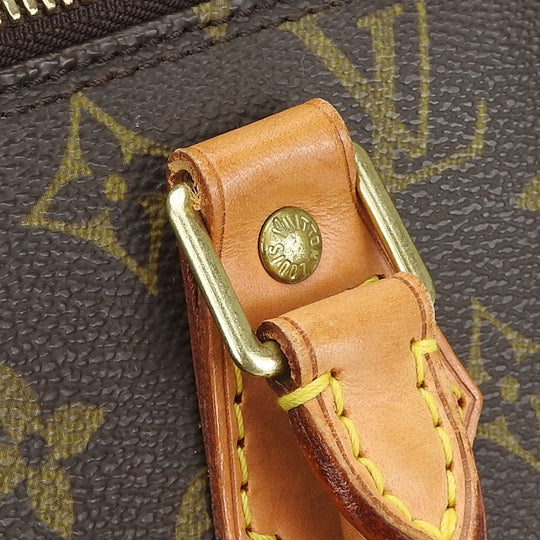 LOUIS VUITTON Handbag M51130 Monogram Brown Alma old model Women Used Authentic