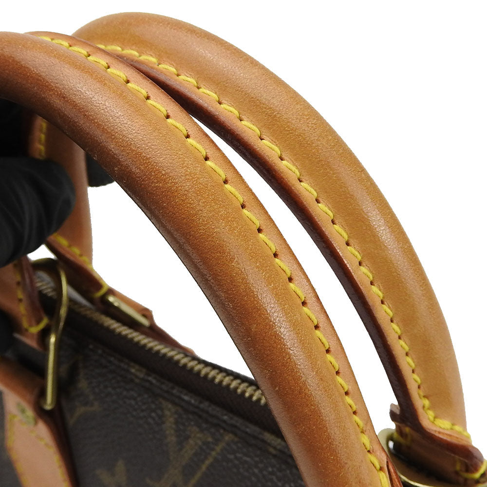 LOUIS VUITTON Handbag M51130 Monogram Brown Alma old model Women Used Authentic
