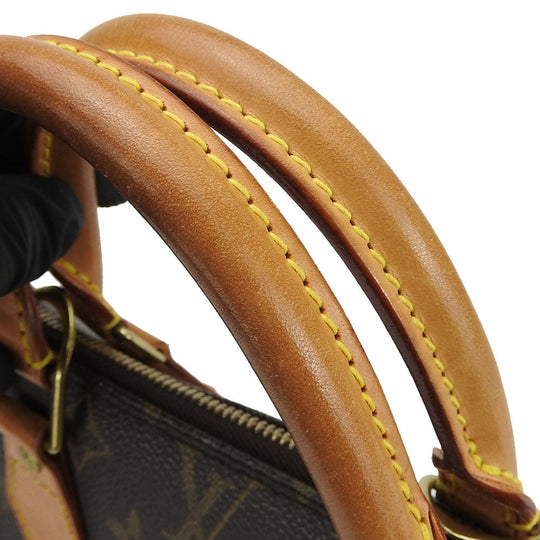 LOUIS VUITTON Handbag M51130 Monogram Brown Alma old model Women Used Authentic