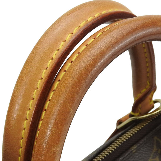 LOUIS VUITTON Handbag M51130 Monogram Brown Alma old model Women Used Authentic