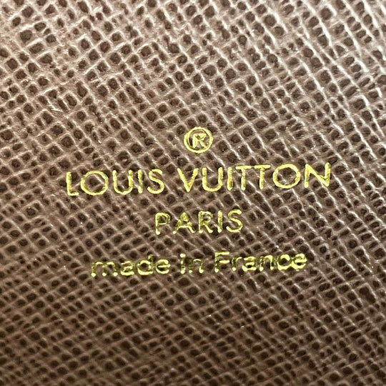 LOUIS VUITTON Long Wallet Purse M95234 Monogram mini run Brown Portefeuille Sara Women Used Authentic